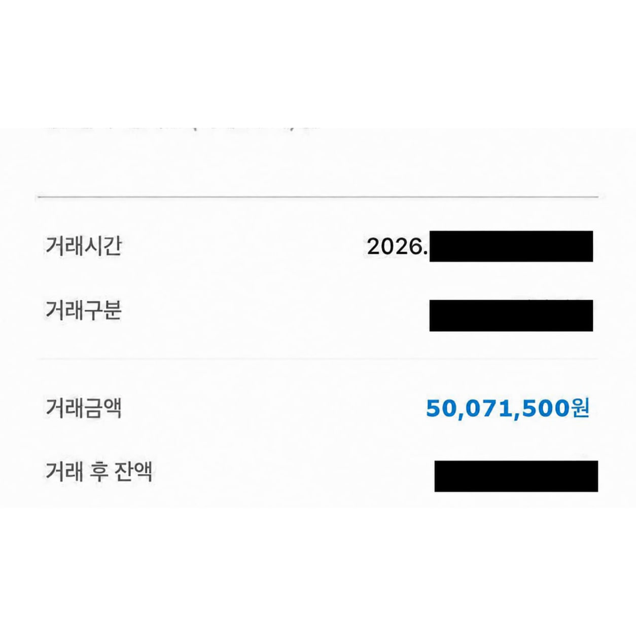 입금 내역